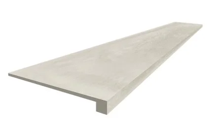 Керамогранит Coliseum Экспо Уайт Ступень фронтальная (Натуральный, 33х60) в Санкт-Петербурге