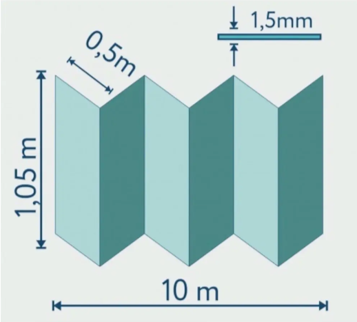 Солид для LVT 1,5 мм(10,5м2) размеры