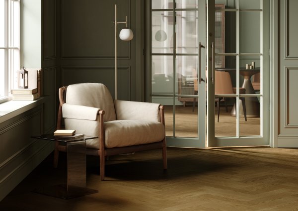 Паркетная доска Quartz Parquet Штучный паркет Дуб Кедровый Латте 44-1258-59 в #REGION_NAME_DECLINE_PP#